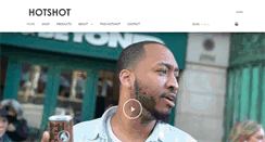 Desktop Screenshot of drinkhotshot.com